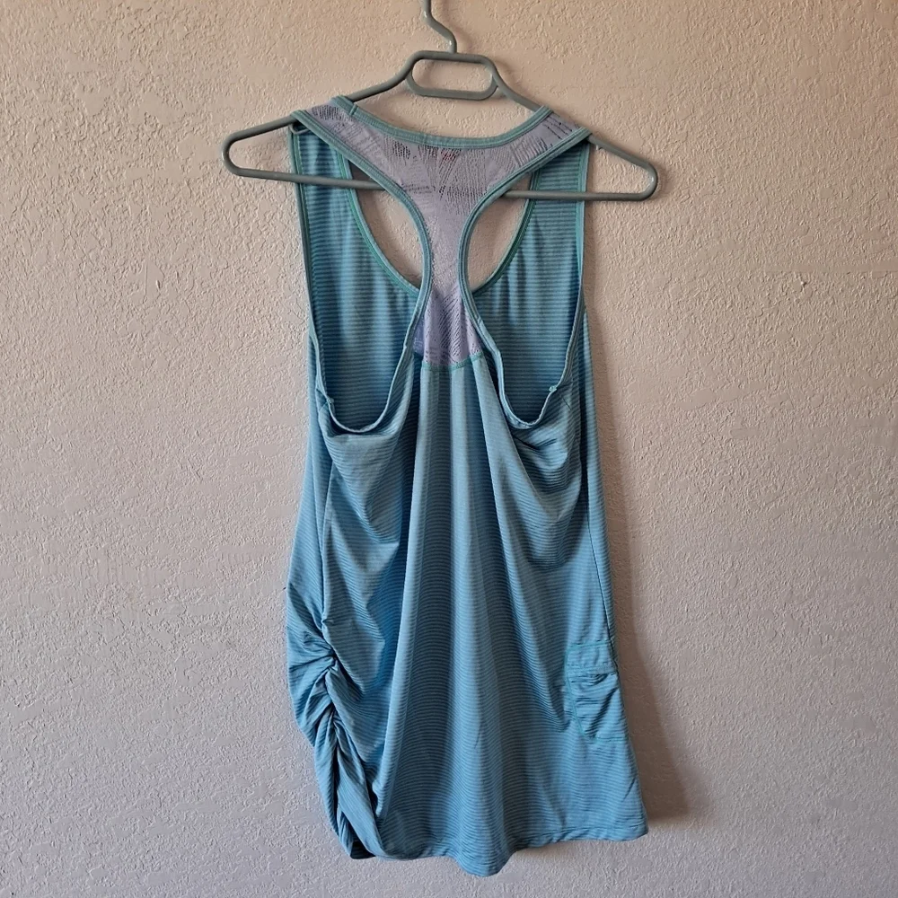 Merrell Blue striped Tank top - Picture 7 of 8